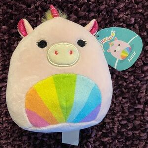8" Amor Pink Unicorn OG Squishmallow NWT